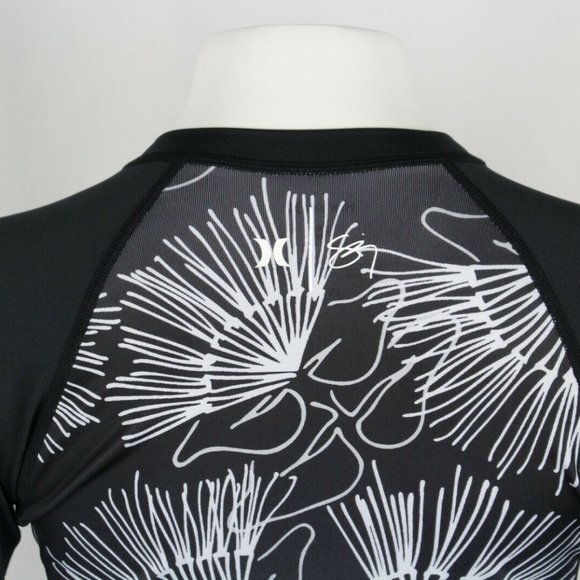NWT! Hurley One & Only Sig Zane Waialua Rashguard X-SMALL - Picture 3 of 3